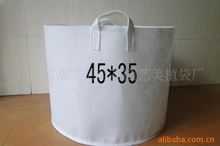 厂家直销/加厚防老化无纺布/美植袋 花苗袋 45*35