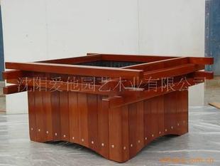 沈阳厂家户外木制花箱