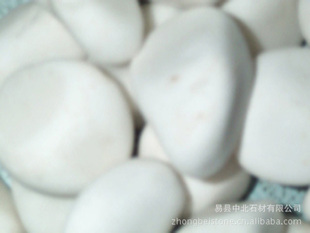 厂家直供纯天然机制鹅卵石-白色鹅卵石,机制鹅卵石