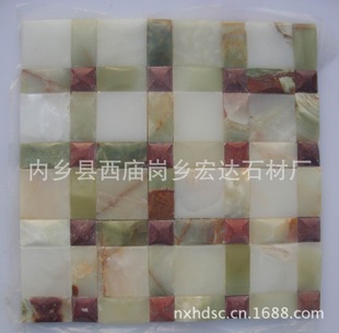 青玉大理石马赛克石材