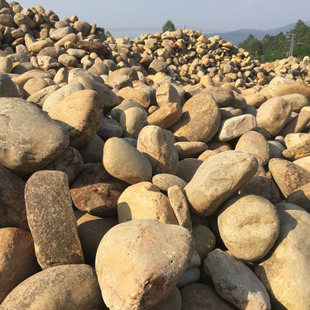 【火爆,品质保证】高硬度鹅卵石 自然杂色鹅卵石 景观铺路