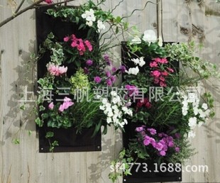 绿墙种植袋 壁挂式种植袋 毛毡种植袋 无纺布立式种植袋