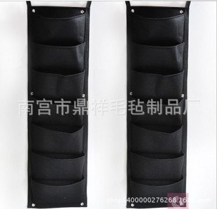鼎祥厂家现货墙挂毛毡无纺布种植袋 可定制各种颜色规格