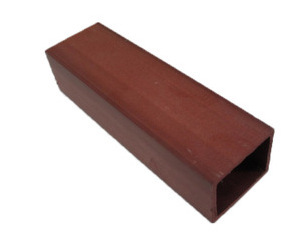 【厂家直销】PVC 木塑 生态木 护墙板 吊顶材料 方木50*40
