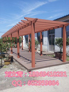 山东绿森,塑木廊架==木塑花架==各种木塑产品,塑木材料O