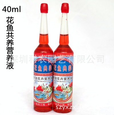 厂家 40ml花鱼共养营养液水培王 *原料 效果特别好