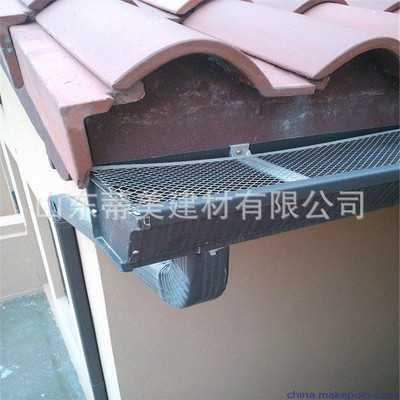 呼和浩特阳光房落水槽 成品排水槽 别墅雨水槽厂家