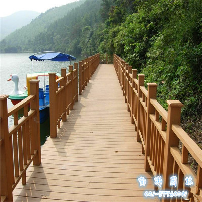 别墅围栏/河道护栏/楼梯护栏/塑木护栏
