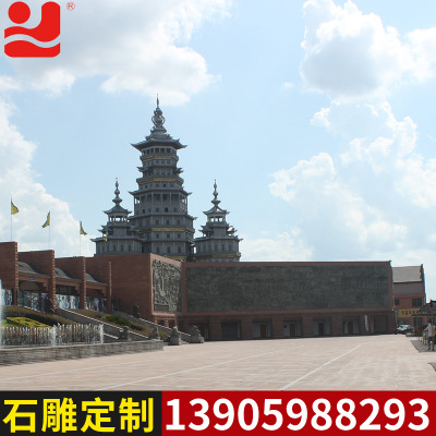 天然大型砂岩石浮雕漳州青石浮雕造型优美的浮雕崇武古城石雕