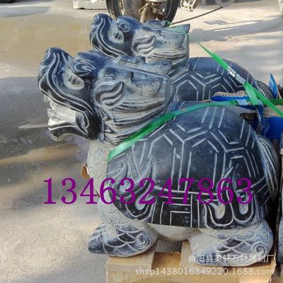 厂家直销 青石乌龟 镇宅辟邪 风水摆件 门口摆件仿古做旧