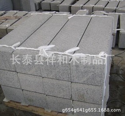 福建花岗岩路沿石 芝麻黑g654路缘石芝麻灰路边石