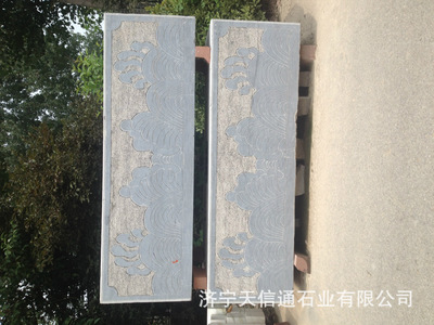 高品质的雕花青石板专业定制 仿古雕花青石板 板材刻字