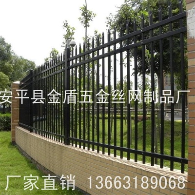 山西阳泉 铁艺护栏 别墅围墙锌钢栏杆 居民小区防护栏