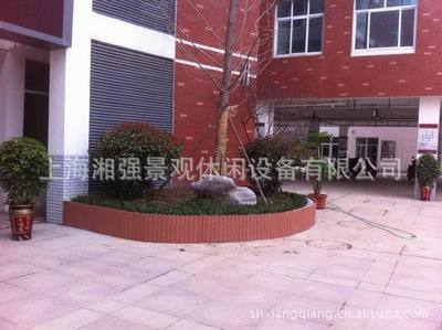 专业生产户外树池 塑木围栏 木塑树池 防腐木花盆