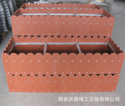 道路马路景观木塑花箱 防腐木园林花箱 批发直销【尺寸定制】