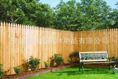 塑木栅栏 加工定制木栅栏 绿化工程 高品质园艺护栏 现货销售