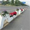 PVC道路隔离花箱高跟鞋花箱驼峰花箱
