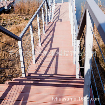 江苏绿华塑木栈道 塑木走道 塑木价格 塑木厂家 现货