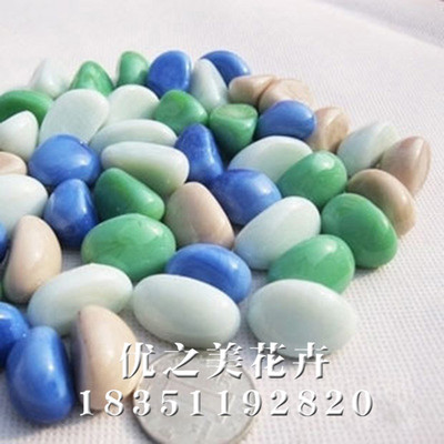 雨花石 鹅卵石 多种颜色混合 园艺装饰专用 厂家直销 量大从优