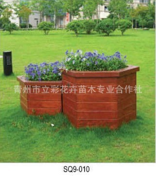 防腐木制品 花箱防腐木 木质 实木观景花盆 量大从优 厂家直销