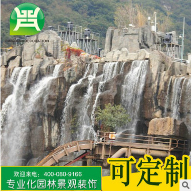 假山塑石人工假山塑木塑石艺术大门包装