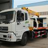 东风天锦CLW5122TQZD5平板带吊清障车