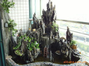 Ӣʯ ɽ ˮ ͥԺС ʯ ľر