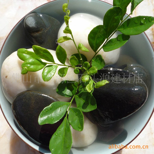 ˮװ쾰רȻȾԲ3-5cmڰ׶ʯ