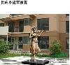 小提琴独奏,城市景观