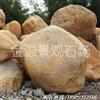 园林景观布局造景石材黄蜡石