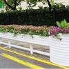 城市道路花箱PVC马槽护栏花箱