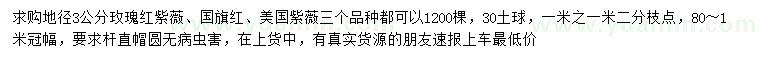 求购玫瑰红紫薇、国旗红紫薇、美国紫薇