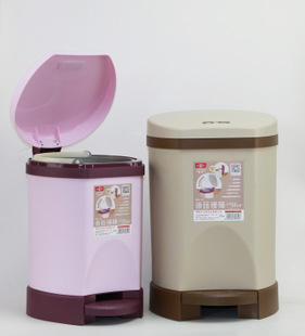 永升2014*新款垃圾桶 缓降液压垃圾桶 静音垃圾桶 脚踩垃圾桶